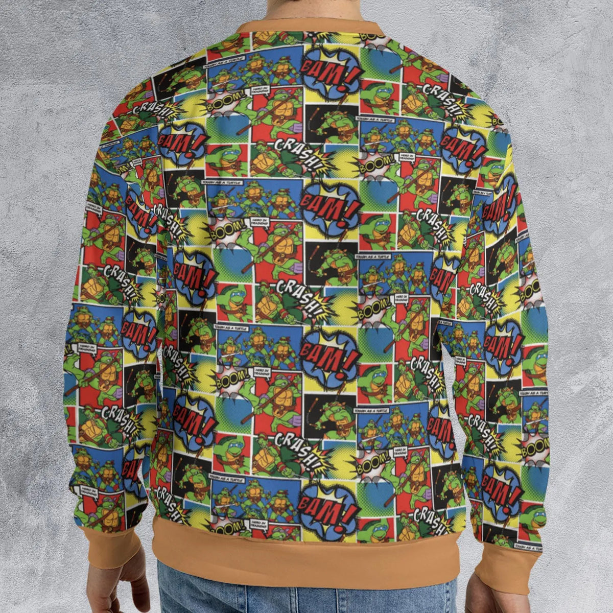 Teenage Mutant Ninja Turtles Comic All-over Print Sweatshirt
