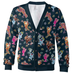 80s Cereal Monsters Cardigan