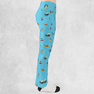 Pokemon Sunny Days Sea Swim Flare Leggings