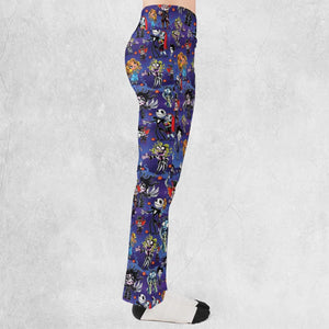 Tim Burton Movies Flare Leggings