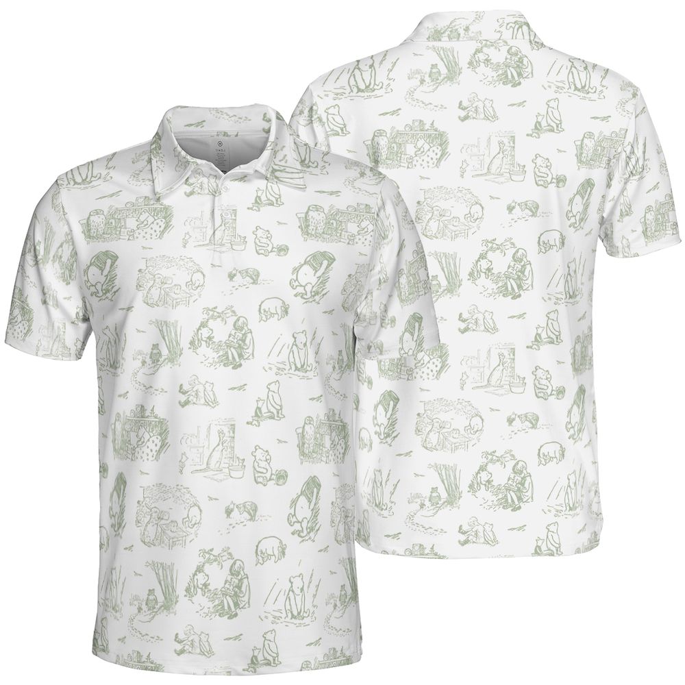 AOP Men/Women Polo Shirt - RNQN71LA -  - 2