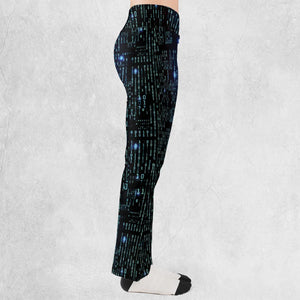 Binary Vibes Flare Leggings