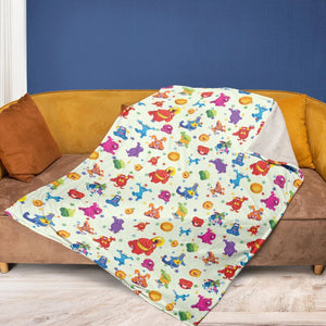 Furry Friends Fleece Blanket