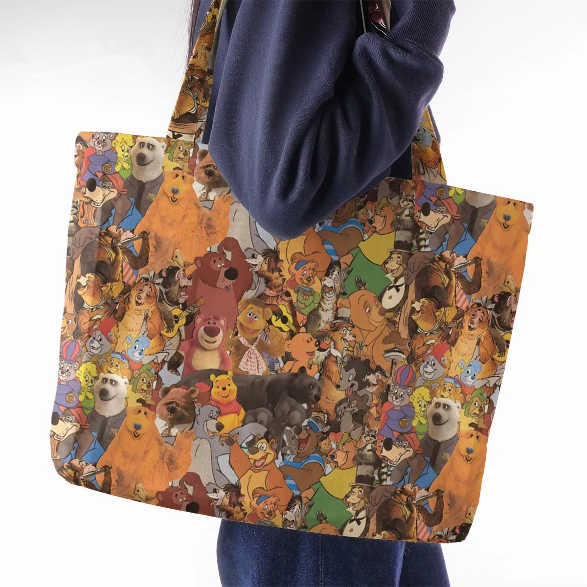 Bear Squad Large Tote Bag
