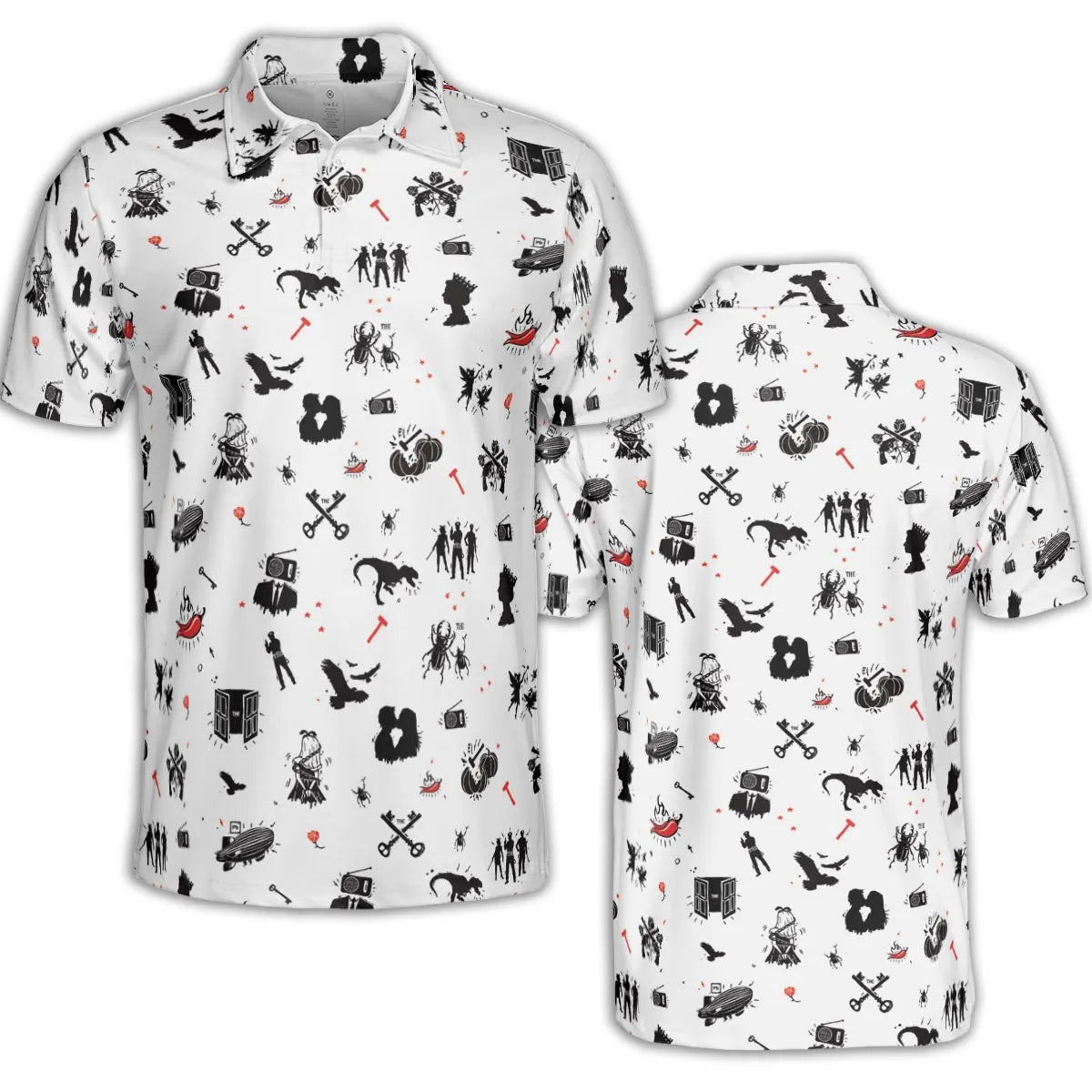 Legandary Bands Mashup AOP Men/Women Polo Shirt