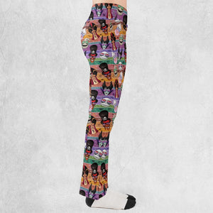 Chillin' like a Villain Summer Vibes Flare Leggings