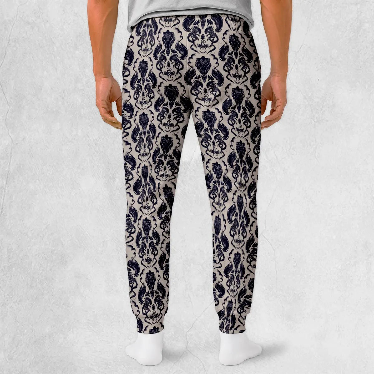 Alien Xenomorph Pattern Sweatpants