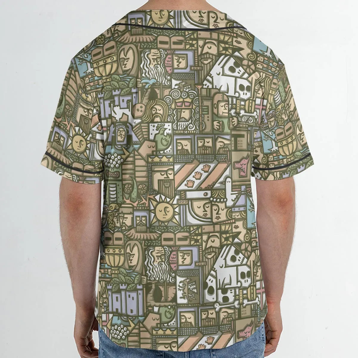 The Whole Grail Monty Python Unisex Baseball Jersey