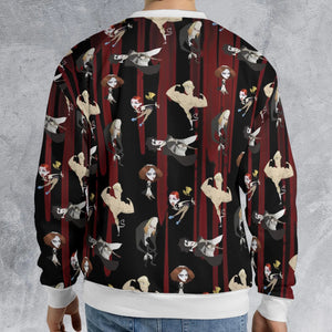 The Rocky Horror Picture Show Characters All-over Print Sweatshirt