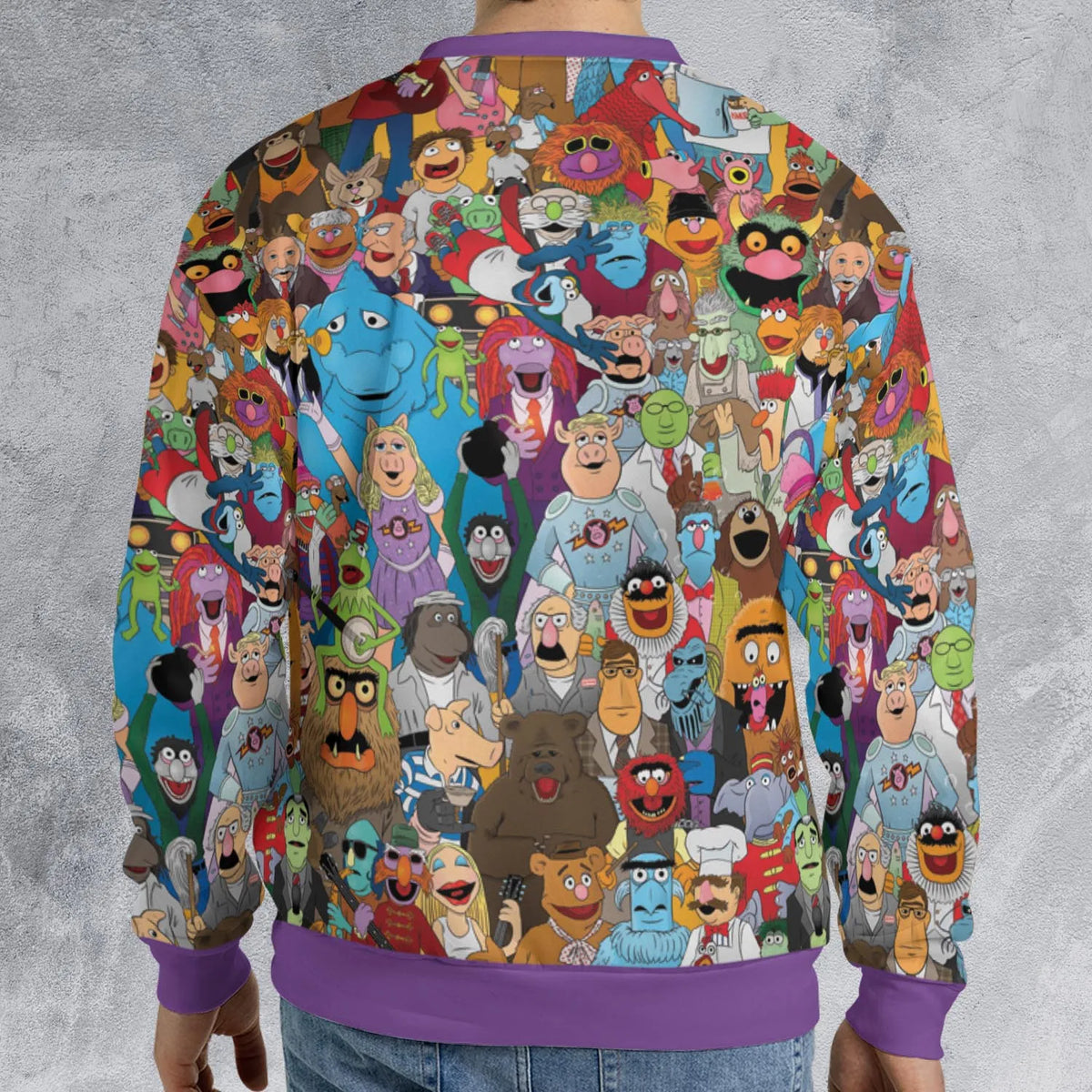 The Great Muppet Jubilee The Muppet All-over Print Sweatshirt