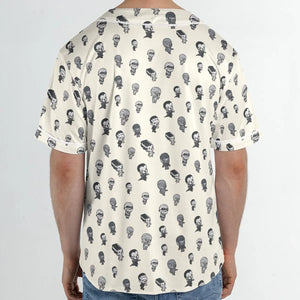 Baby Monsters Pattern Unisex Baseball Jersey