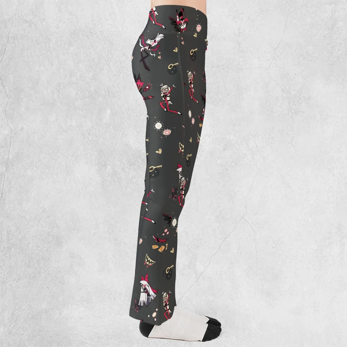 Helluva Hazbin Flare Leggings