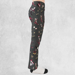 Helluva Hazbin Flare Leggings