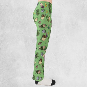 Korok Style The Legend of Zelda Flare Leggings