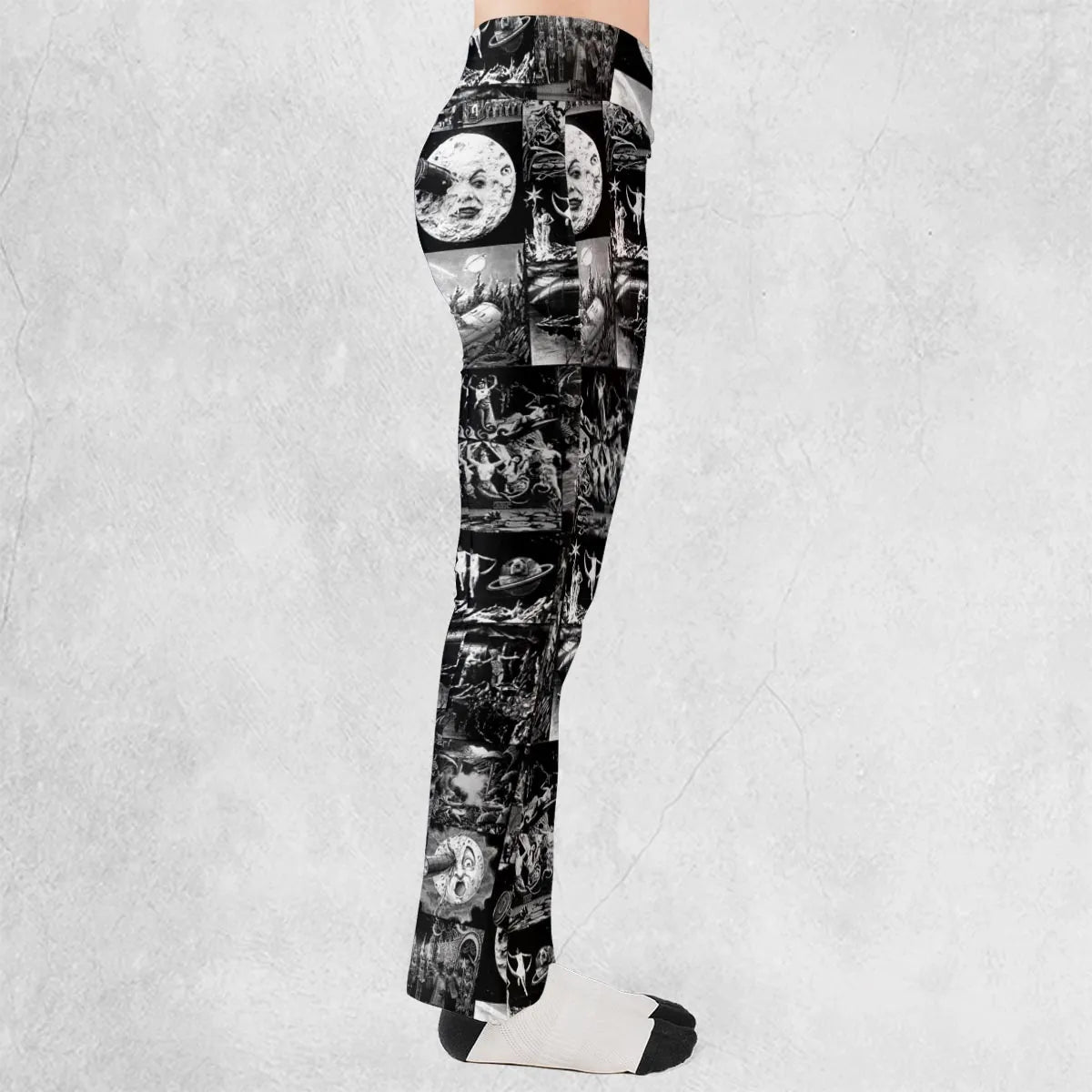 Le Voyage Dans La Lune 1902 Flare Leggings