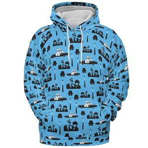All-over Print Hoodie - A34LQKX1 -  - 2