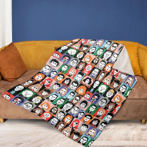 Twin Peaks Characters Fleece Blanket