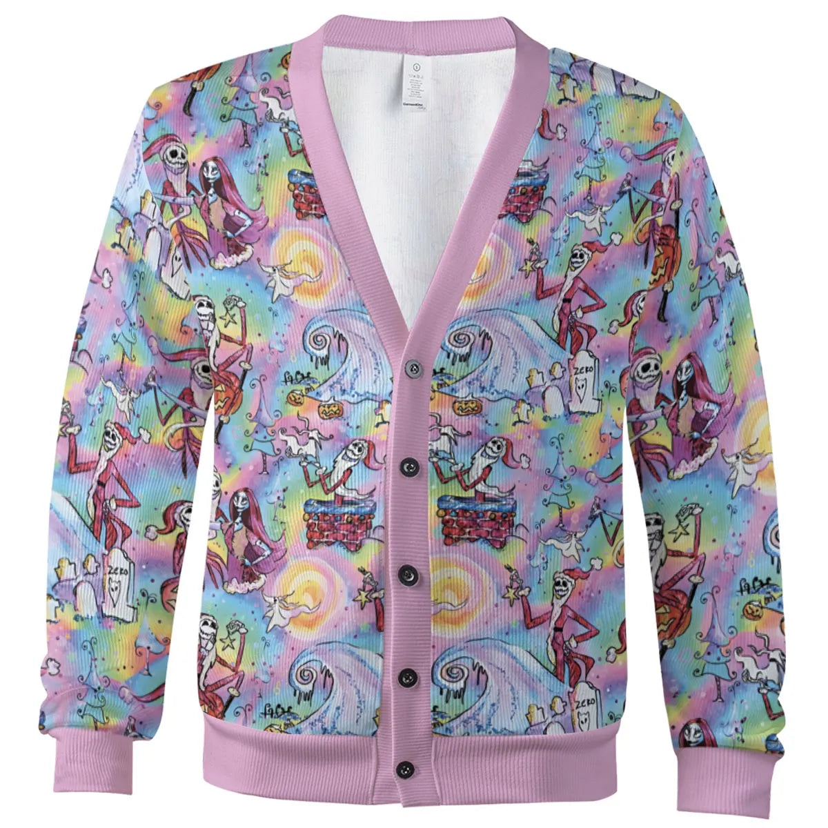 Goth Aesthetic The Nightmare Before Christmas Cardigan