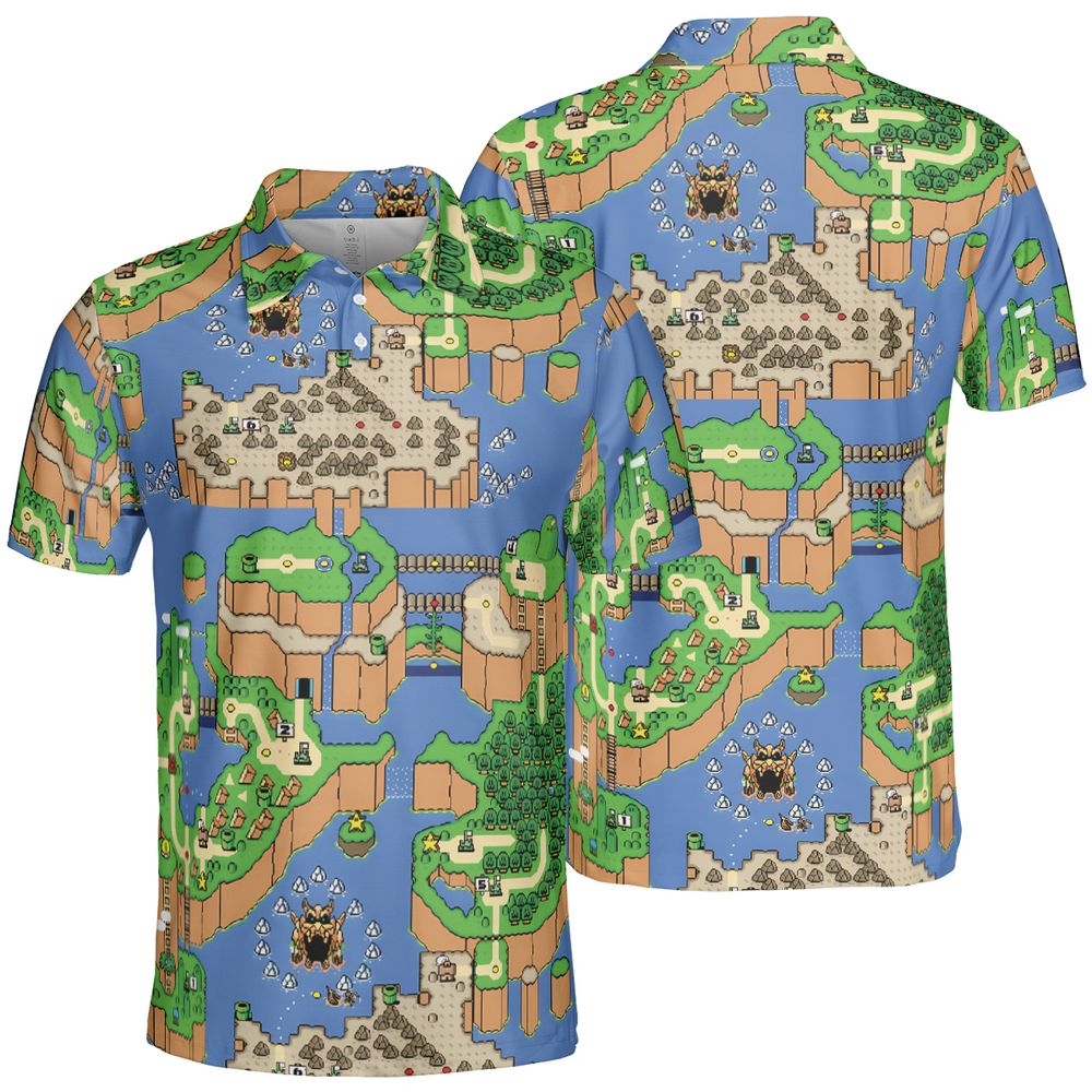 Super Mario World Map -  - 2