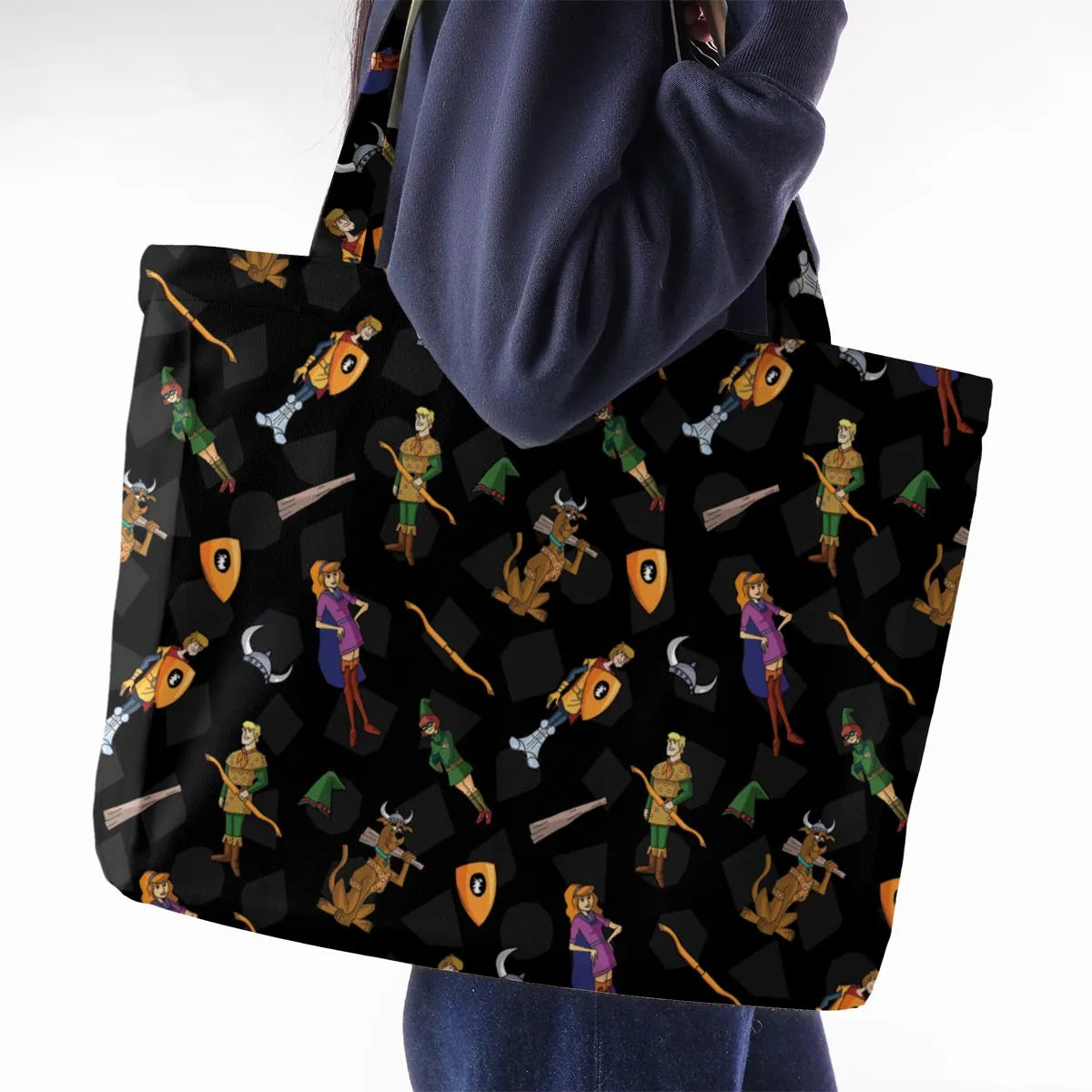 Dungeons & Mysteries Large Tote Bag
