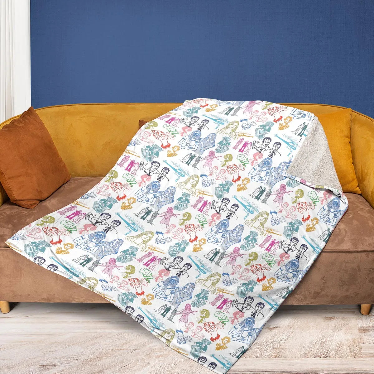 She Has The Strength To Do Anything The Bionic Woman Fleece Blanket