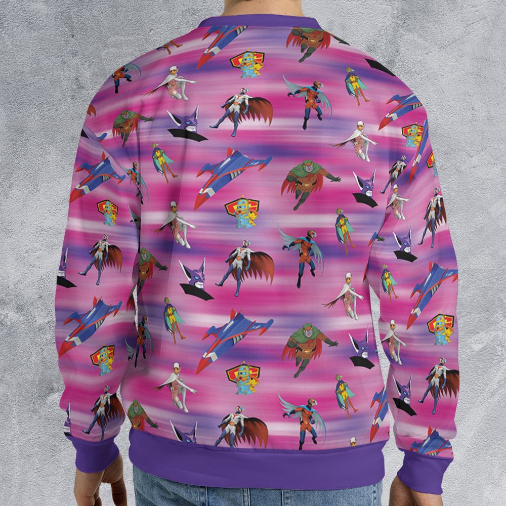 All-over Print Sweatshirt - HR6CKFUG -  - 2