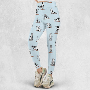 Moo Yoga Pattern Legging