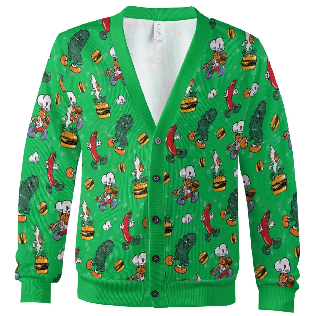 BurgerTime Cardigan