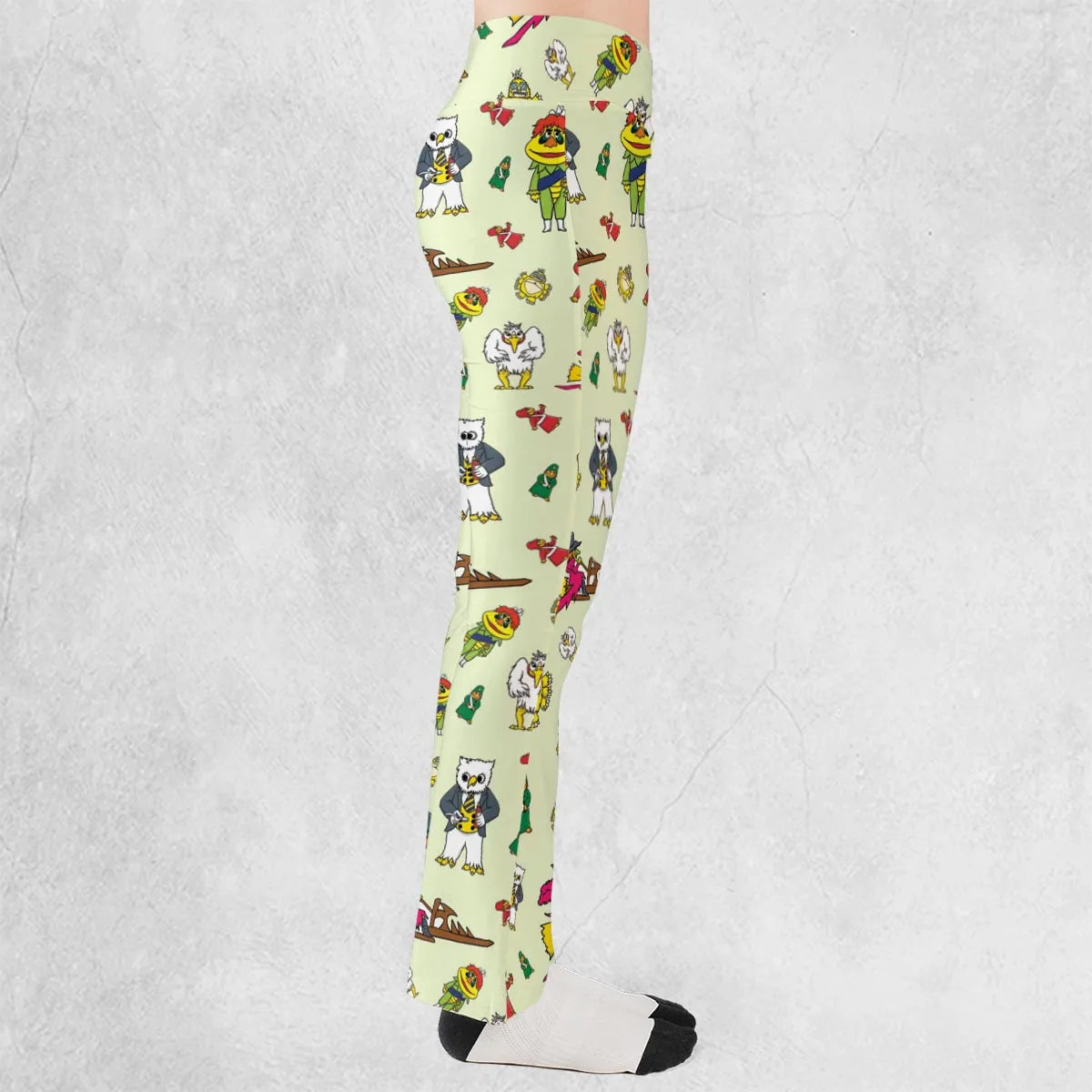 H.R. Pufnstuf Characters Sid and Marty Flare Leggings