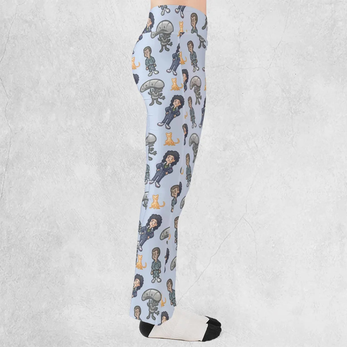SciFi Chic Alien Flare Leggings