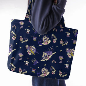 Courage the Cowardly Dog Scenic Large Tote Bag