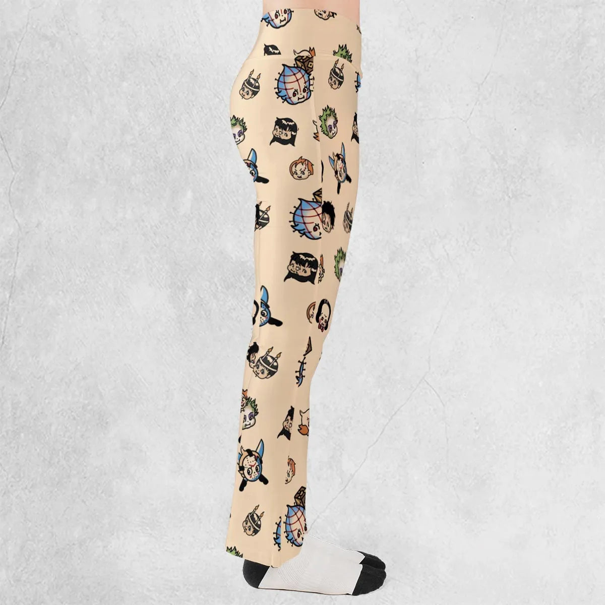 Horror Chic Flare Leggings