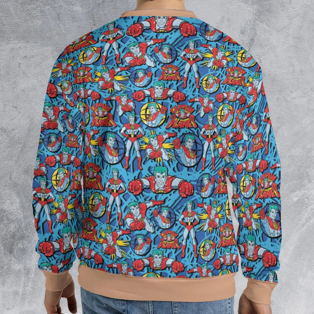 Hero of the Environment Captain Planet and the Planeteers All-over Print Sweatshirt