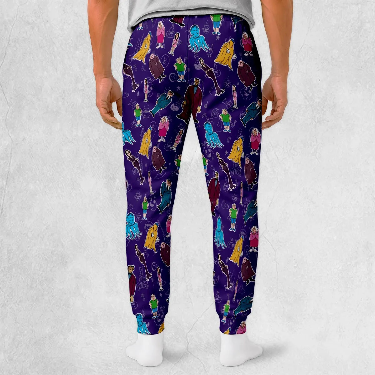 The Addams Family Cartoon Sweatpants