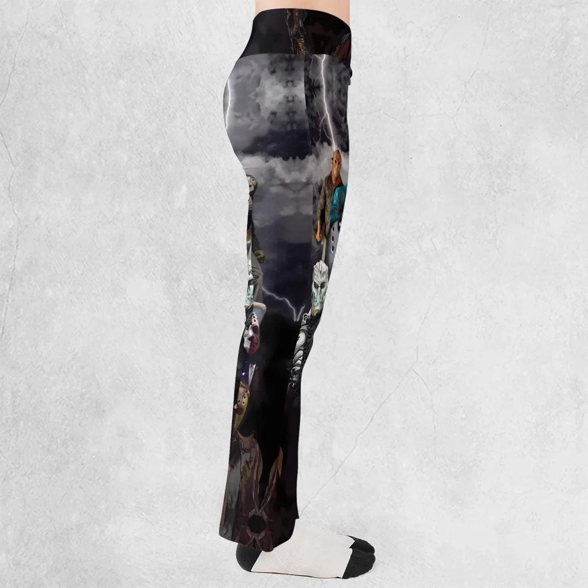 Jason Voorhees Evolution Flare Leggings