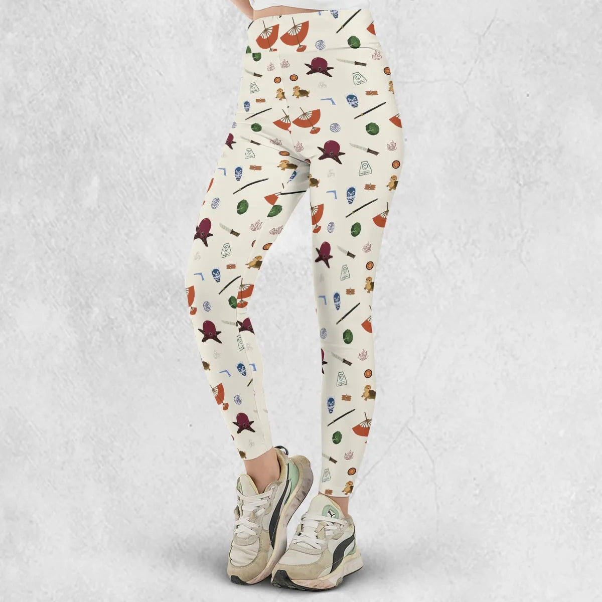 Avatar The Last Airbender Medley Pattern Legging