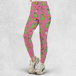 Rugrats Reptar Pattern Legging