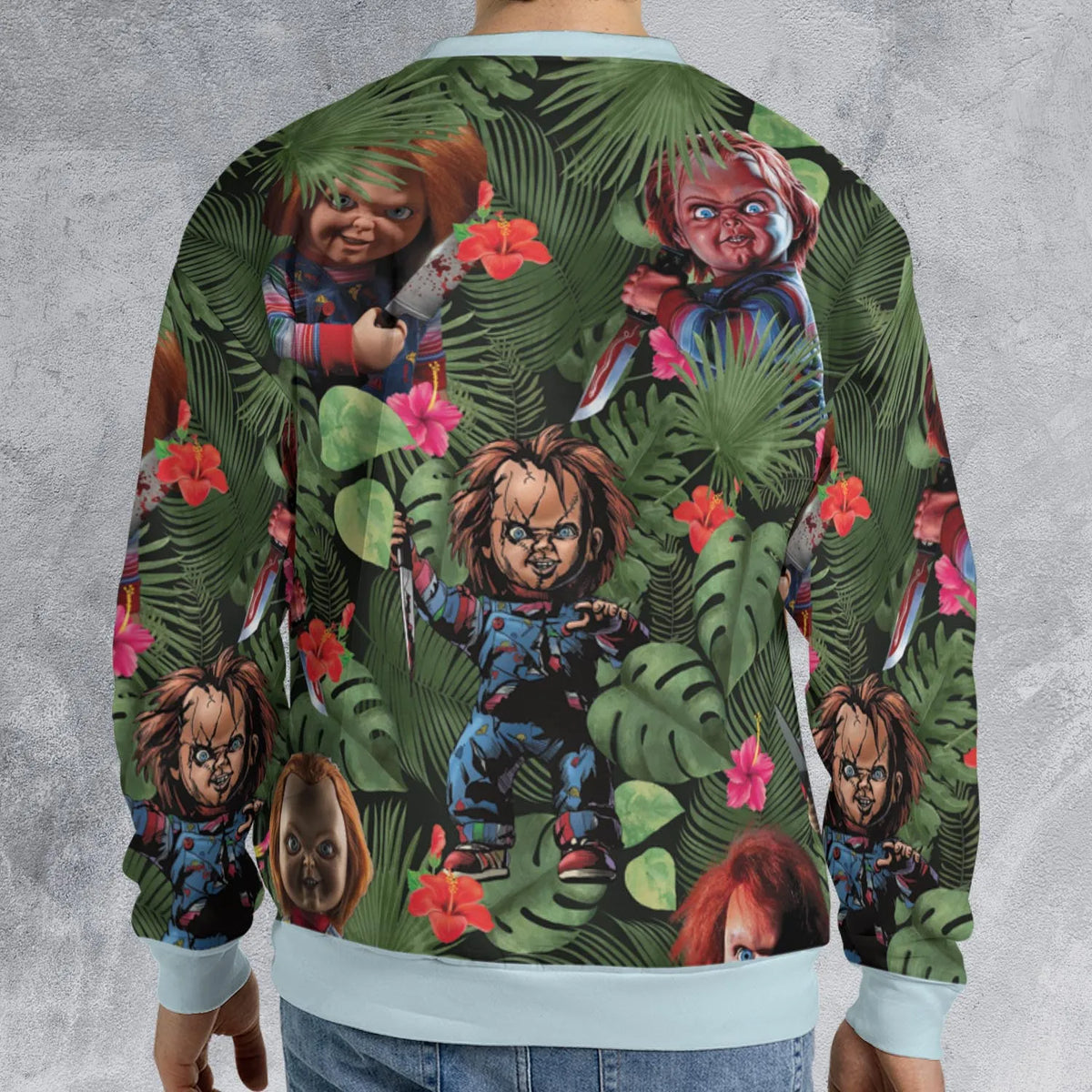 Chucky Just Wanna Have Fun All-over Print Sweatshirt