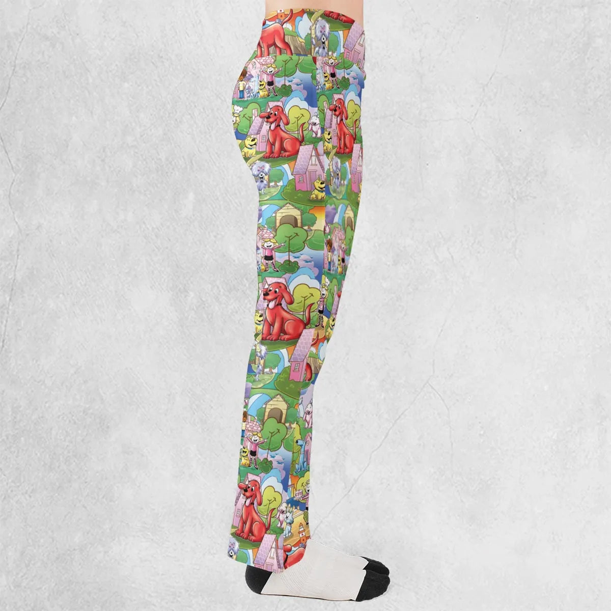 Clifford The Big Red Dog Seamless Flare Leggings