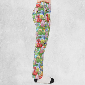 Clifford The Big Red Dog Seamless Flare Leggings