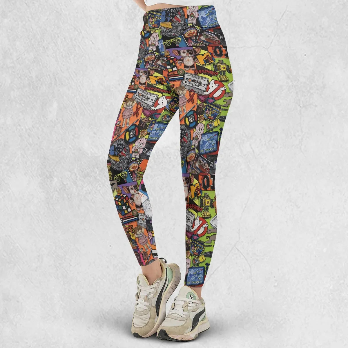 The 1980's. The Decade Of Greed Legging