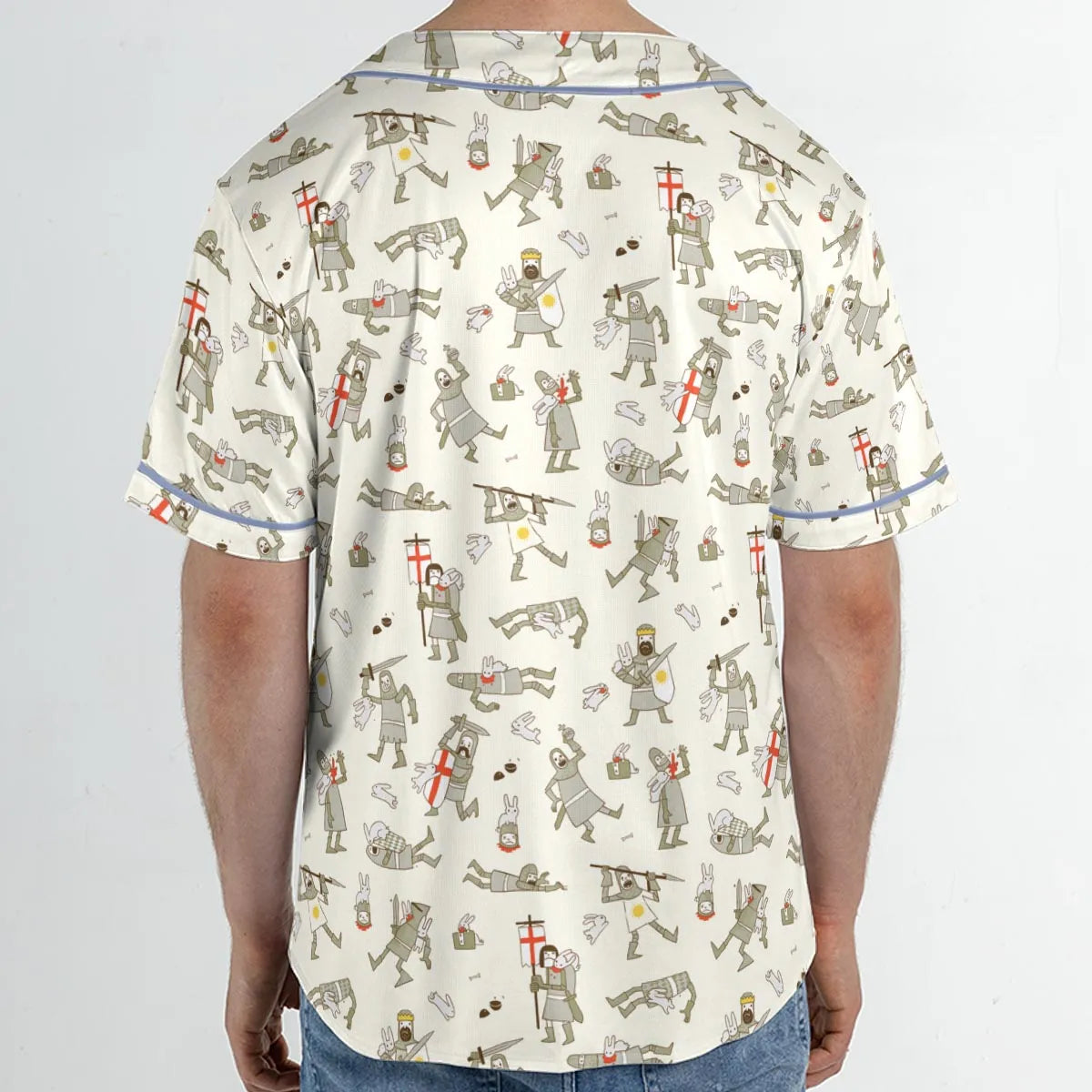Bad Tempered Rodents Monty Python Unisex Baseball Jersey