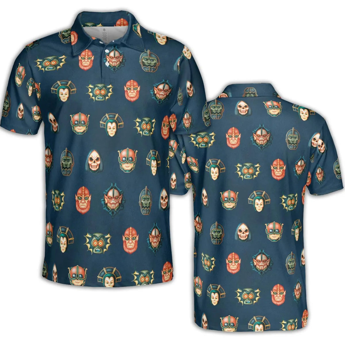 Villains He-man Masters Of The Universe AOP Men/Women Polo Shirt
