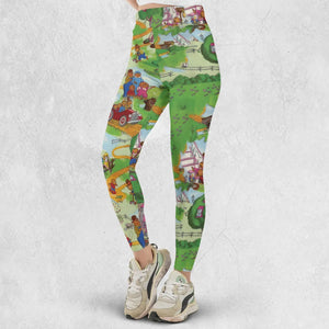 A Big Treehouse Berenstain Bears Legging