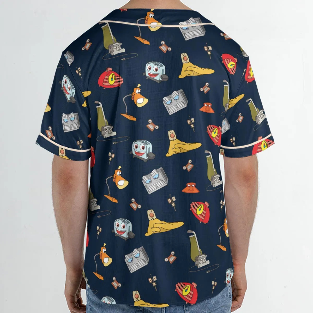 Brave Little Appliances The Brave Little Toaster Unisex Baseball Jersey