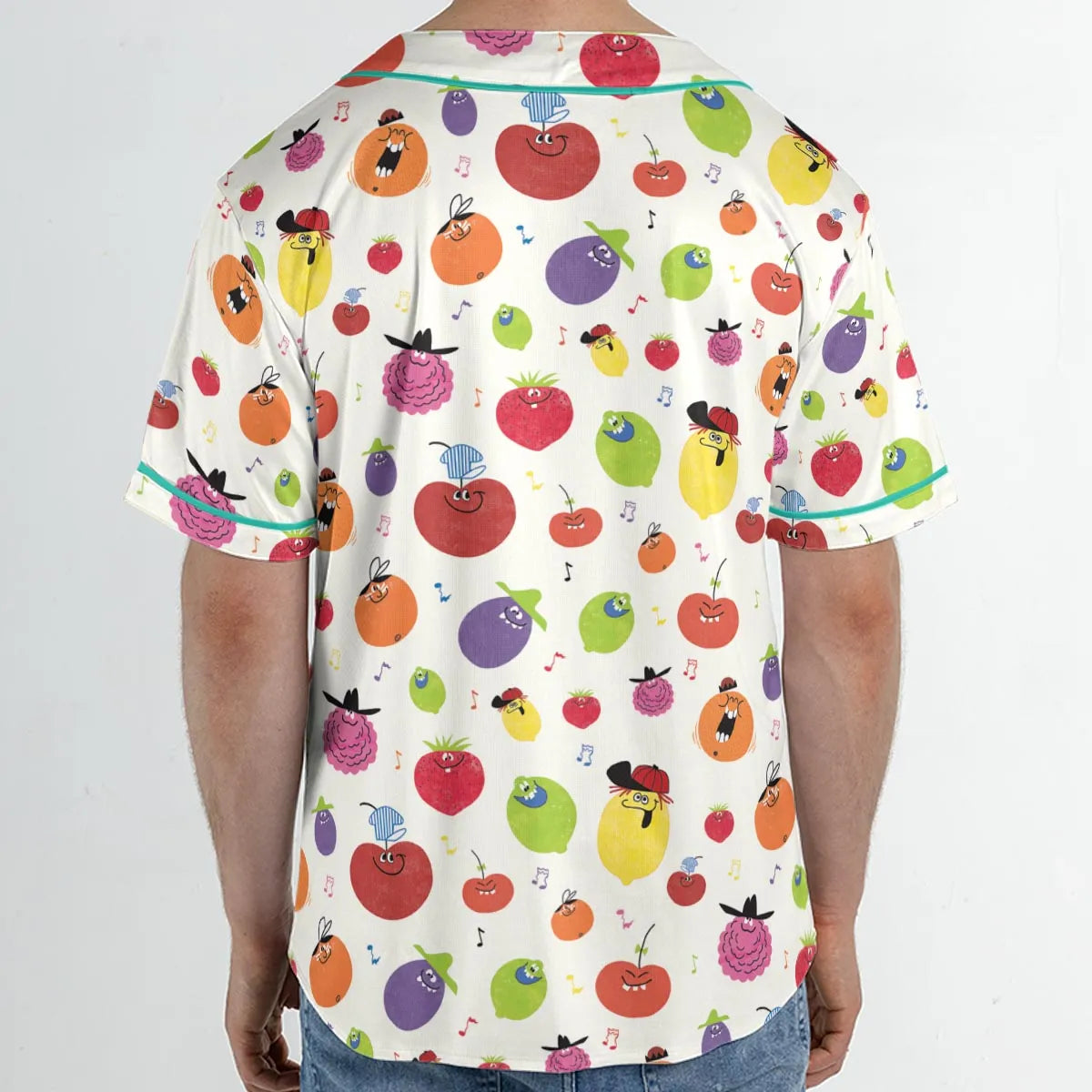 Drink Mix Pillsbury's Funny Face Unisex Baseball Jersey