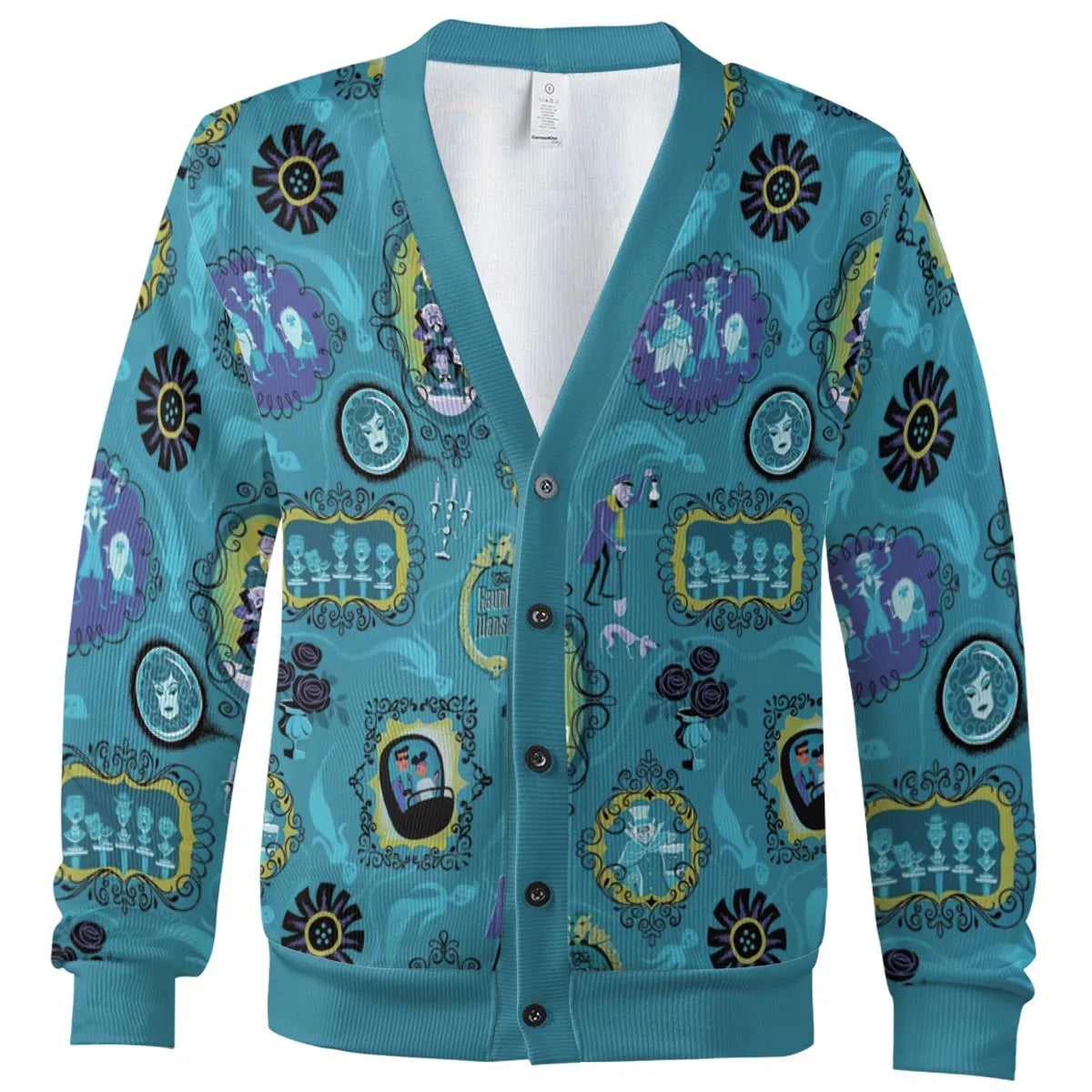 Haunted Mansion Pattern Cardigan
