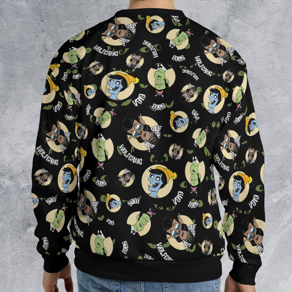 All-over Print Sweatshirt - AZ849VAB -  - 2