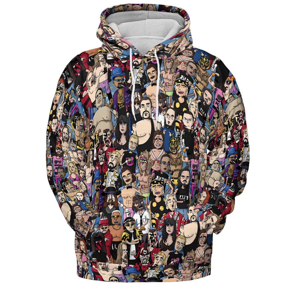 All-over Print Hoodie - 417N8ZP4 -  - 2