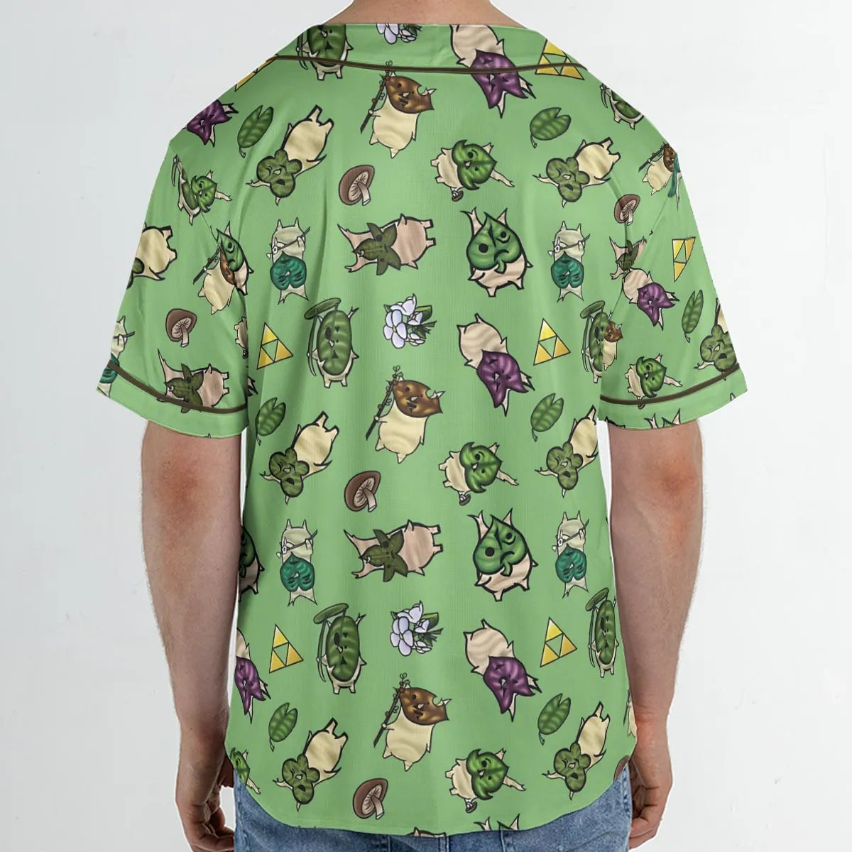 Korok Style The Legend of Zelda Unisex Baseball Jersey